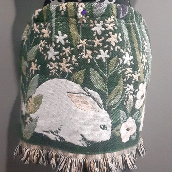 Custom designed hand made TAPESTRY SKIRT #1OF1 #1OFAKIND - Picture 1 of 3